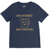 over caffeinated (2) V-Neck Tee