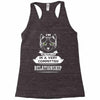 I Am Cat Actually In A Very Commited Relationship Racerback Tank