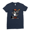 oh no Ladies Fitted T-Shirt