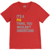 it's a pig thing V-Neck Tee