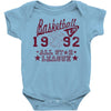 basketball all star league Baby Bodysuit