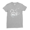 dw drum Ladies Fitted T-Shirt