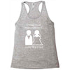 under new management   just married Racerback Tank