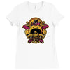 saucer crest Ladies Fitted T-Shirt