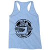 given enough coffee i could rule the world white Racerback Tank