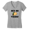 HEY HO - TACOS! Women's V-Neck T-Shirt