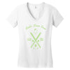 links lawn care Women's V-Neck T-Shirt
