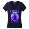 ninja dad Women's V-Neck T-Shirt