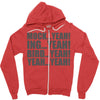 mock yeah ing yeah bird yeah yeah yeah Zipper Hoodie