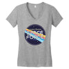 United States Space Force wint Planet Women's V-Neck T-Shirt