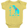 t rex diet Baby Bodysuit