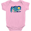 super starry night Baby Onesie