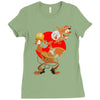 where is mario Ladies Fitted T-Shirt