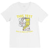 this test was a piece of cake V-Neck Tee