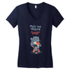 tell me more Women's V-Neck T-Shirt