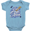 let's drift away Baby Onesie