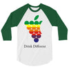 drink different 3/4 Sleeve Shirt
