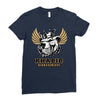 khabib nurmagomedov bear Ladies Fitted T-Shirt