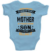 Super Cool Mother Of A Freaking Awesome Son Baby Onesie