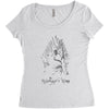 the philosopher's throne Women's Triblend Scoop T-shirt