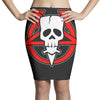 frankenskull hellion logo Pencil Skirts