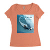 men's shark boss Women's Triblend Scoop T-shirt