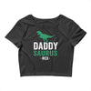 Daddysaurus Crop Top