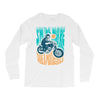 smile more, ride a motorcycle Long Sleeve Shirts