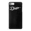 brooklyn script nyc new york city baseball jersey iPhone 7 Case
