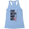 eeny meeny miny moe Racerback Tank