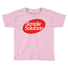 simpe solution Toddler T-shirt