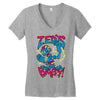 undead zed Women's V-Neck T-Shirt