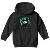 mo hawk ninja Youth Hoodie