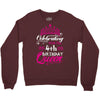 Celebrating With the 4th Birthday Queen Crewneck Sweatshirt