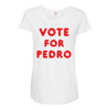 vote for pedro Maternity Scoop Neck T-shirt