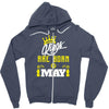 Kings Are Born In May Zipper Hoodie