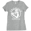 trooper boxing gym funny Ladies Fitted T-Shirt