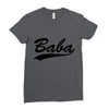 baba (2) Ladies Fitted T-Shirt