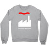 factory records   retro record label   mens music Crewneck Sweatshirt