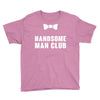 Handsome Man Club Bow Tie Youth Tee