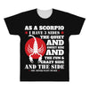 as a scorpio i have 3 sides All Over Men's T-shirt