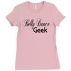 belly dance geek choose your own style dark Ladies Fitted T-Shirt