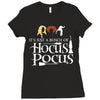 it&rsquo;s just a bunch of hocus pocus w Ladies Fitted T-Shirt