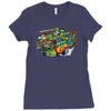 rad fink Ladies Fitted T-Shirt