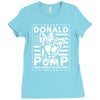 donald pump Ladies Fitted T-Shirt