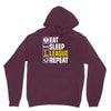 eat sleep league Hoodie