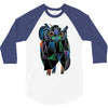 polygonal owl 3/4 Sleeve Shirt