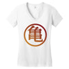 Goku Logo T-Shirt Women's V-Neck T-Shirt