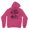 i love when my wife lets me buy another bike Unisex Hoodie