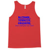 funny t shirt alcohol tobacco firearms who's bringing the chips tee Tank Top